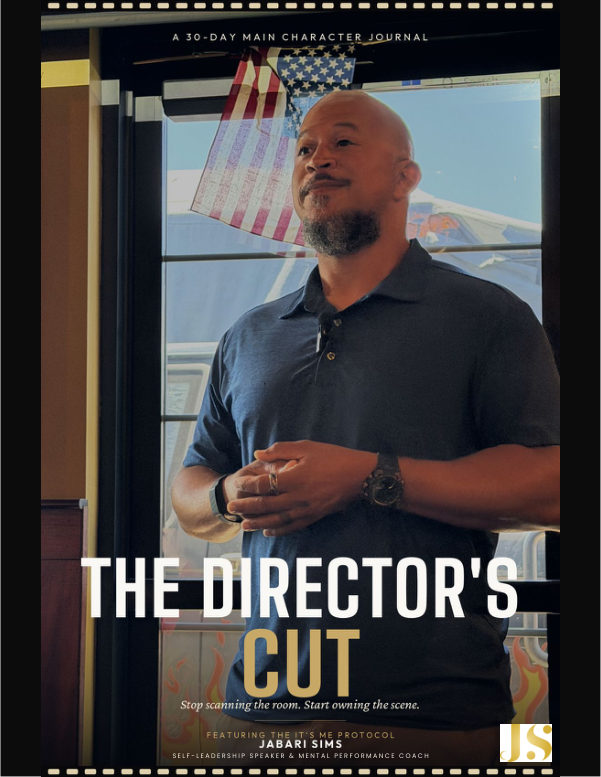 Cover of The Director's Cut, a 30-day Main Character journal by Jabari Sims